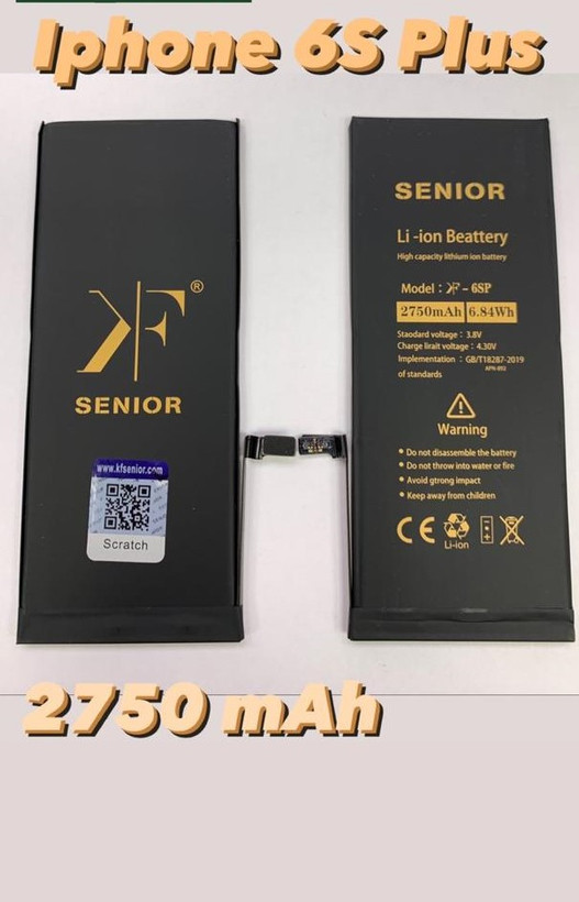 باتری اورجینال تقویتی آیفون KF سینیور کوفنگ Apple iphone 6splus
