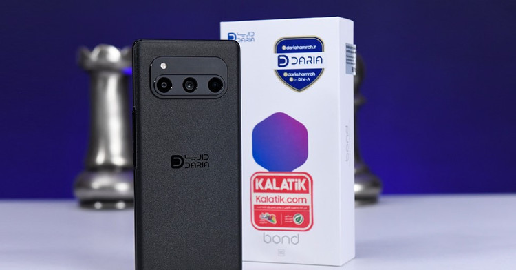 گوشی برند داریا باند رم 8 گیگ رام و حافظه داخلی 256 گیگ 5G