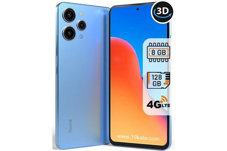 ردمی 12 شیائومی رم 8 گیگ رام 128 گیگ NFC 4G