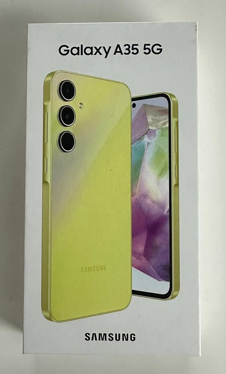 گلکسی A35 سامسونگ رم 8 گیگ رام و حافظه داخلی 128 گیگ