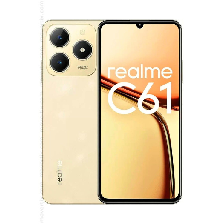 گوشی موبایل ریلمی C61 رم 8 گیگ رام و حافظه داخلی 256 گیگ 4G