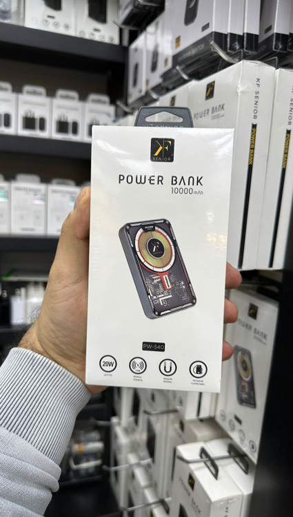 پاور بانک مگسیف دار سینیور کوفنگ 10000 میلی آمپر PW -540