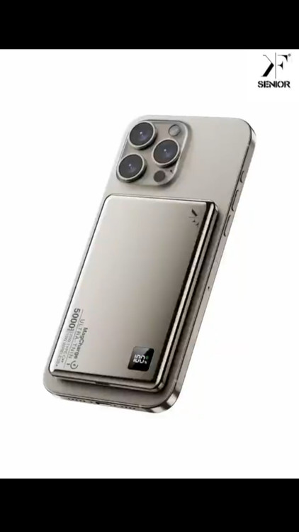 پاور بانک مگسیف دار وایرلس شارژ سینیور کوفنگ 10000 میلی آمپر PW -560