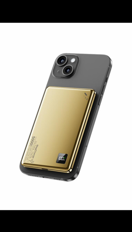 پاور بانک مگسیف دار وایرلس شارژ سینیور کوفنگ 5000 میلی آمپر PW -550