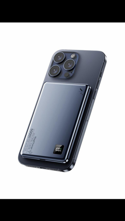 پاور بانک مگسیف دار وایرلس شارژ سینیور کوفنگ 5000 میلی آمپر PW -550