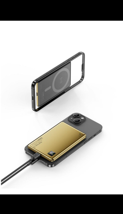 پاور بانک مگسیف دار وایرلس شارژ سینیور کوفنگ 5000 میلی آمپر PW -550