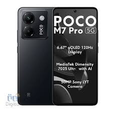 شیائومی پوکو M7 پرو رم 12 گیگ رام و حافظه داخلی 256 گیگ 5G