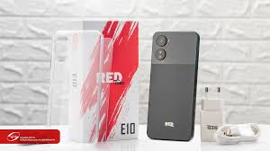 گوشی موبایل E10 RED TONE رم 4 گیگ رام و حافظه داخلی 64 گیگ  4G