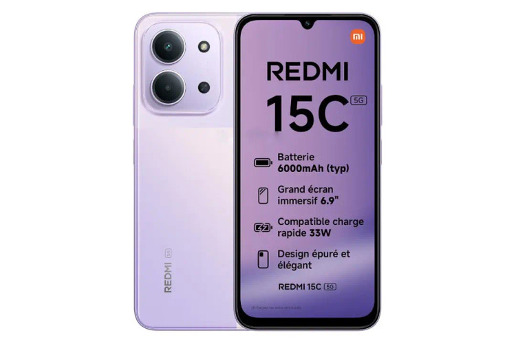گوشی موبایل ردمی 15C شیائومی رم 4 گیگ رام و حافظه داخلی 128 گیگ 4G