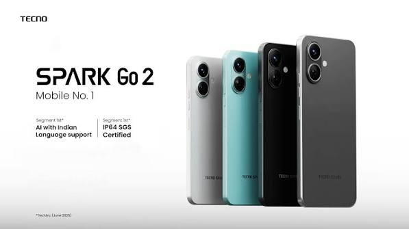 گوشی موبایل تکنو 2 Spark GO رم 3 گیگ رام و حافظه داخلی 64 گیگ