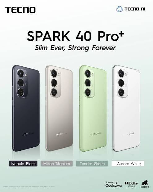گوشی موبایل تکنو CAMON 40 PRO PLUS رم 8 گیگ رام و حافظه داخلی 256 گیگ