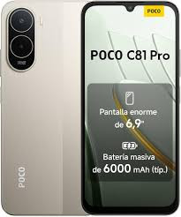 گوشی شیائومی POCO C81 PRO رم 4 گیگ رام و حافظه داخلی 128 گیگ 4G