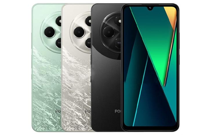 شیائومی پوکو C75 رم 6 گیگ رام و حافظه داخلی 128 گیگ گلوبال 4G