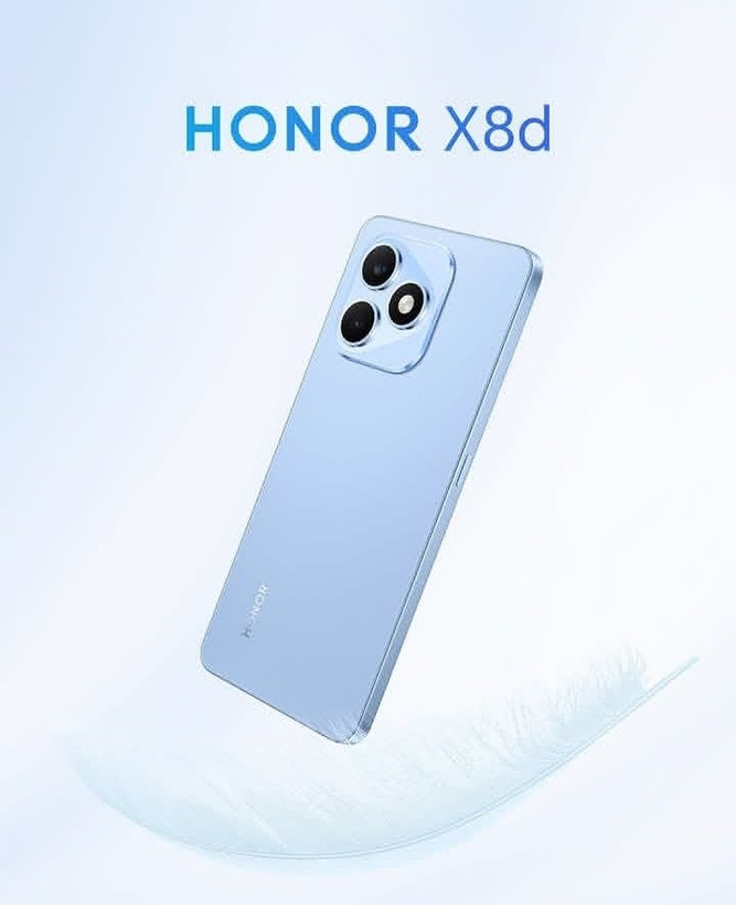 گوشی موبایل آنر X8D رم 8 گیگ رام و حافظه داخلی 512 گیگ 4G