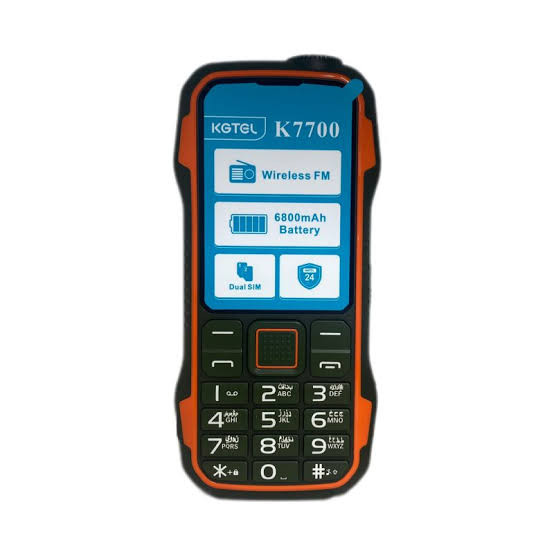 گوشی موبایل ارتشی پاور بانک دار مدل کاجیتل KG8800 (سه سیمکارت)